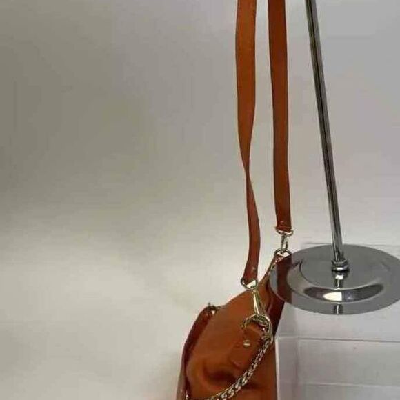 Michael Kors MK Designer Orange Jet Set Shoulder Crossbody Bag Hobo Bucket Purse - Picture 5 of 10